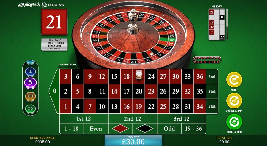 Premium European Roulette Outcome - -