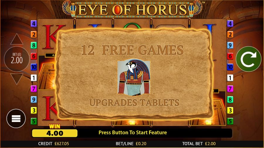 Eye Of Horus Free Spins - -