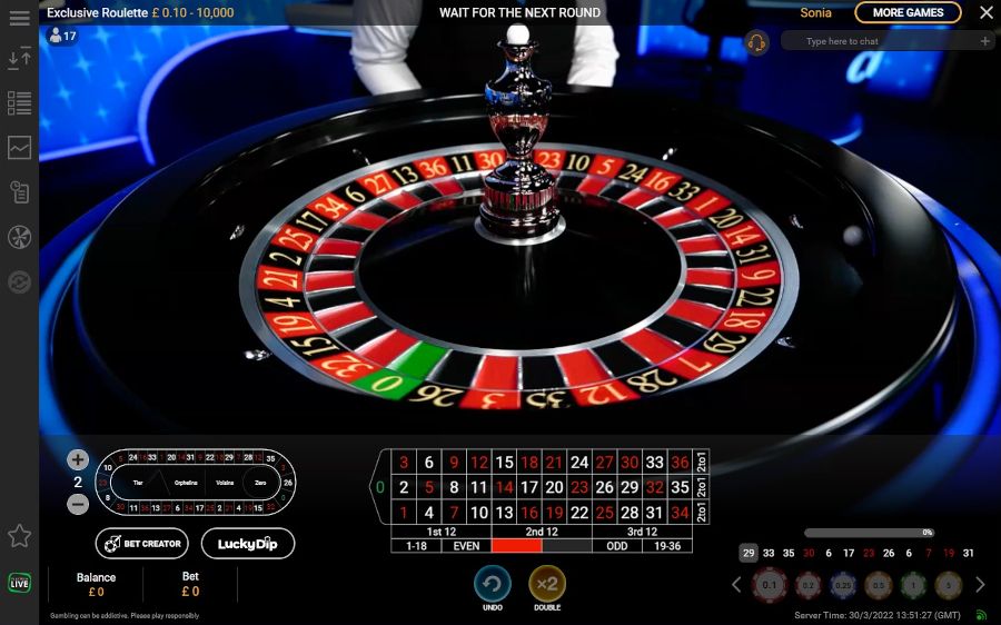 Exclusive Roulette Wheel - -
