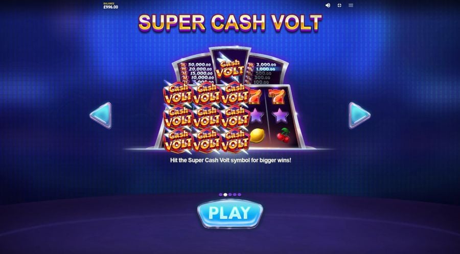 Cash Volt Super Cash Volt Feature - -