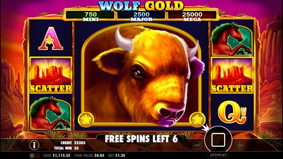 Wolf Gold Free Spins - -