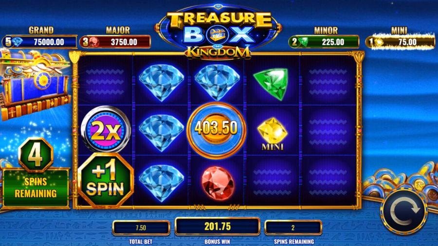 Treasure Box Kingdom Hold Respin - -