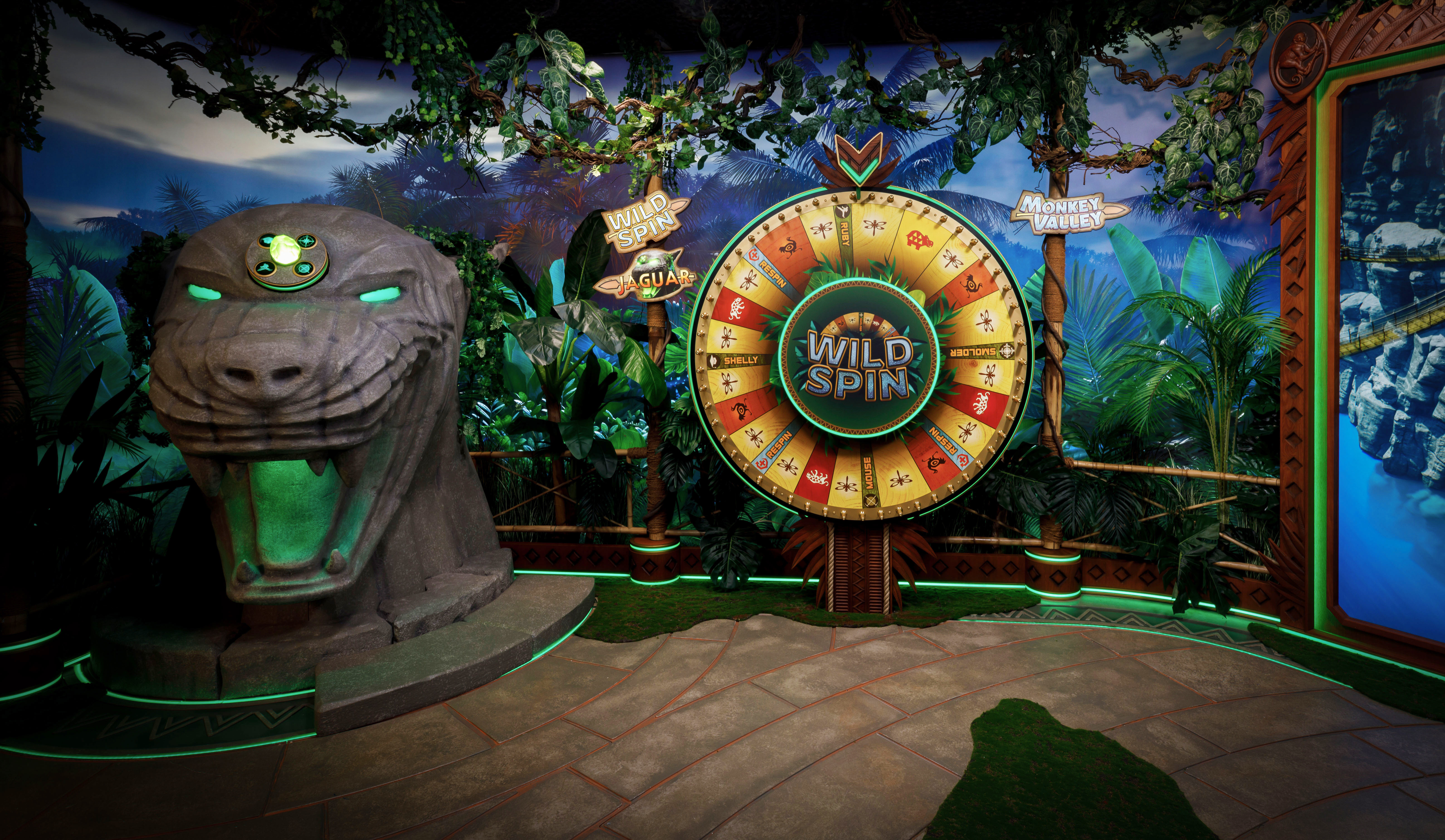 Jumanji The Bonus Level Live Wild Spin - -