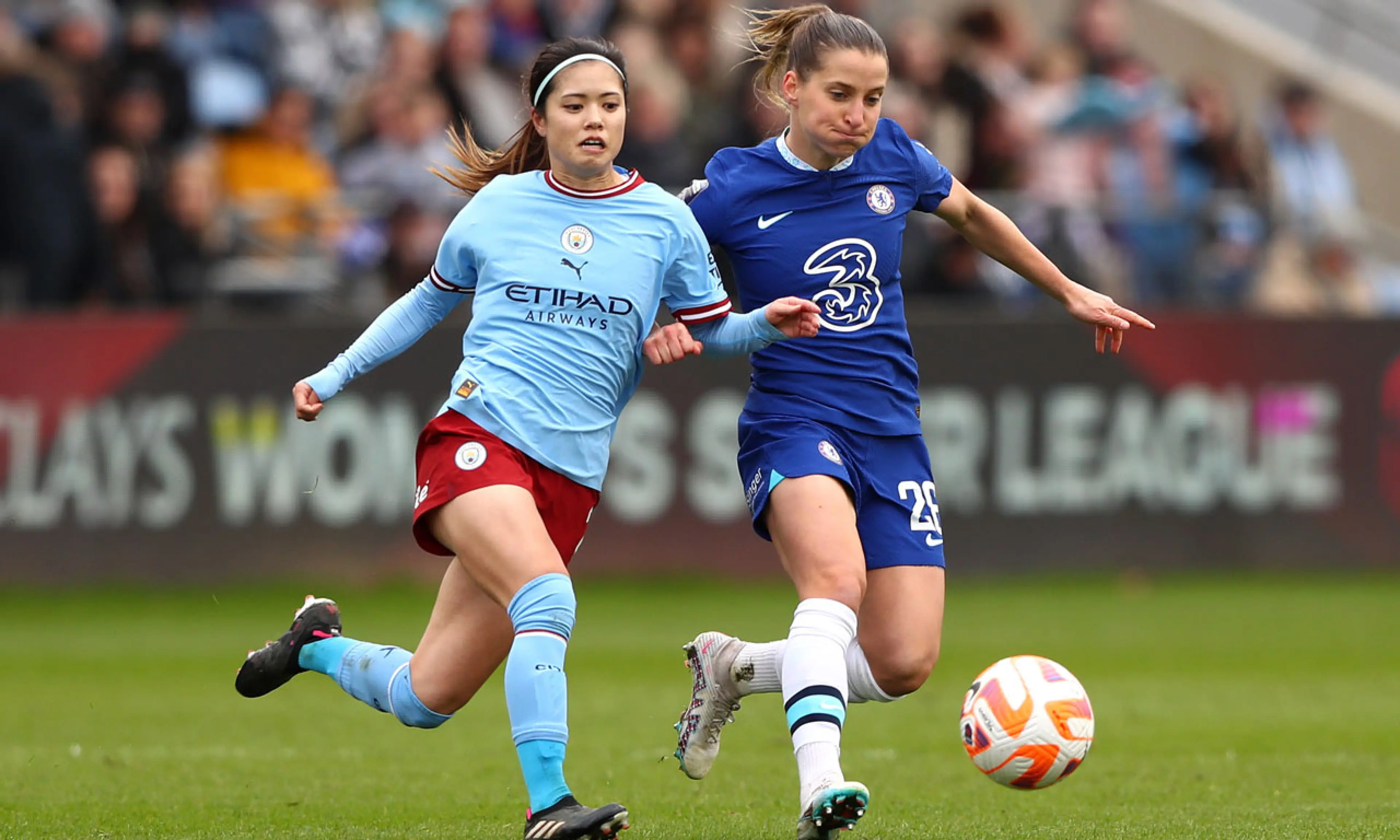Man City v Chelsea, WSL title race, football