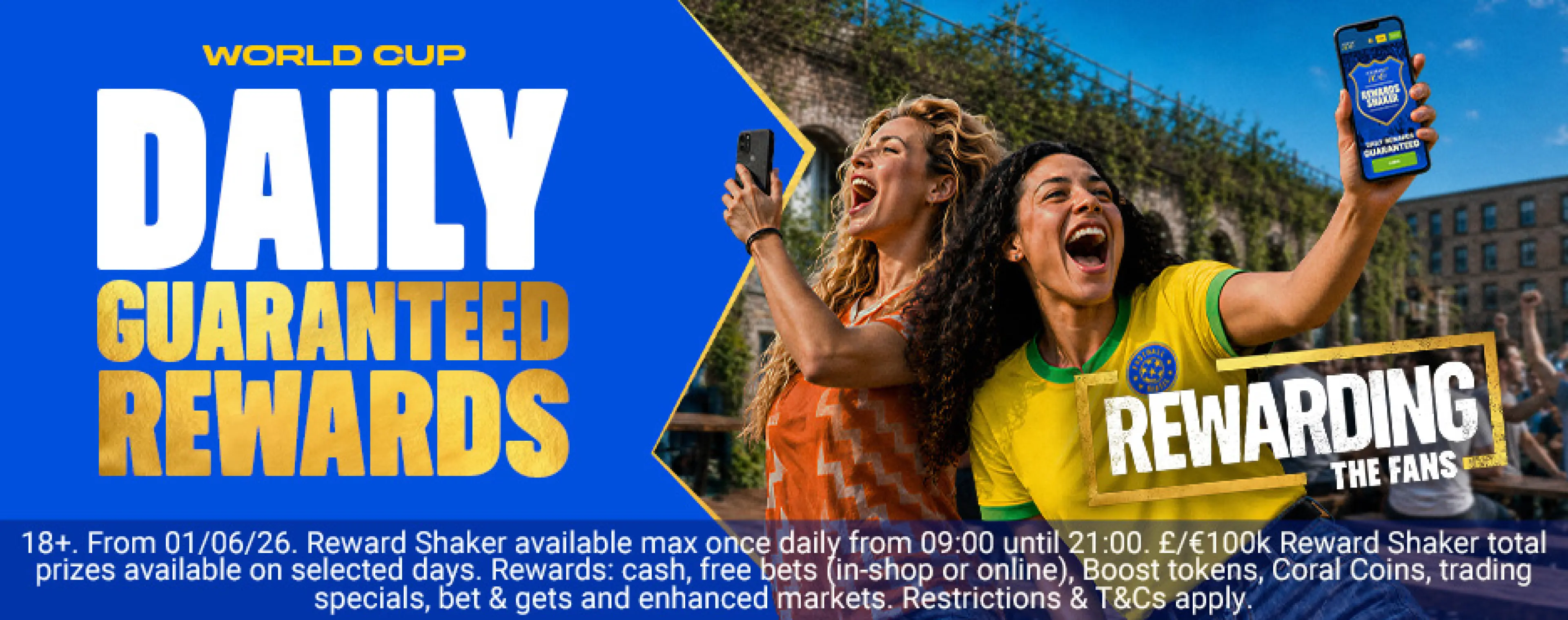 Coral Daily Rewards Shaker