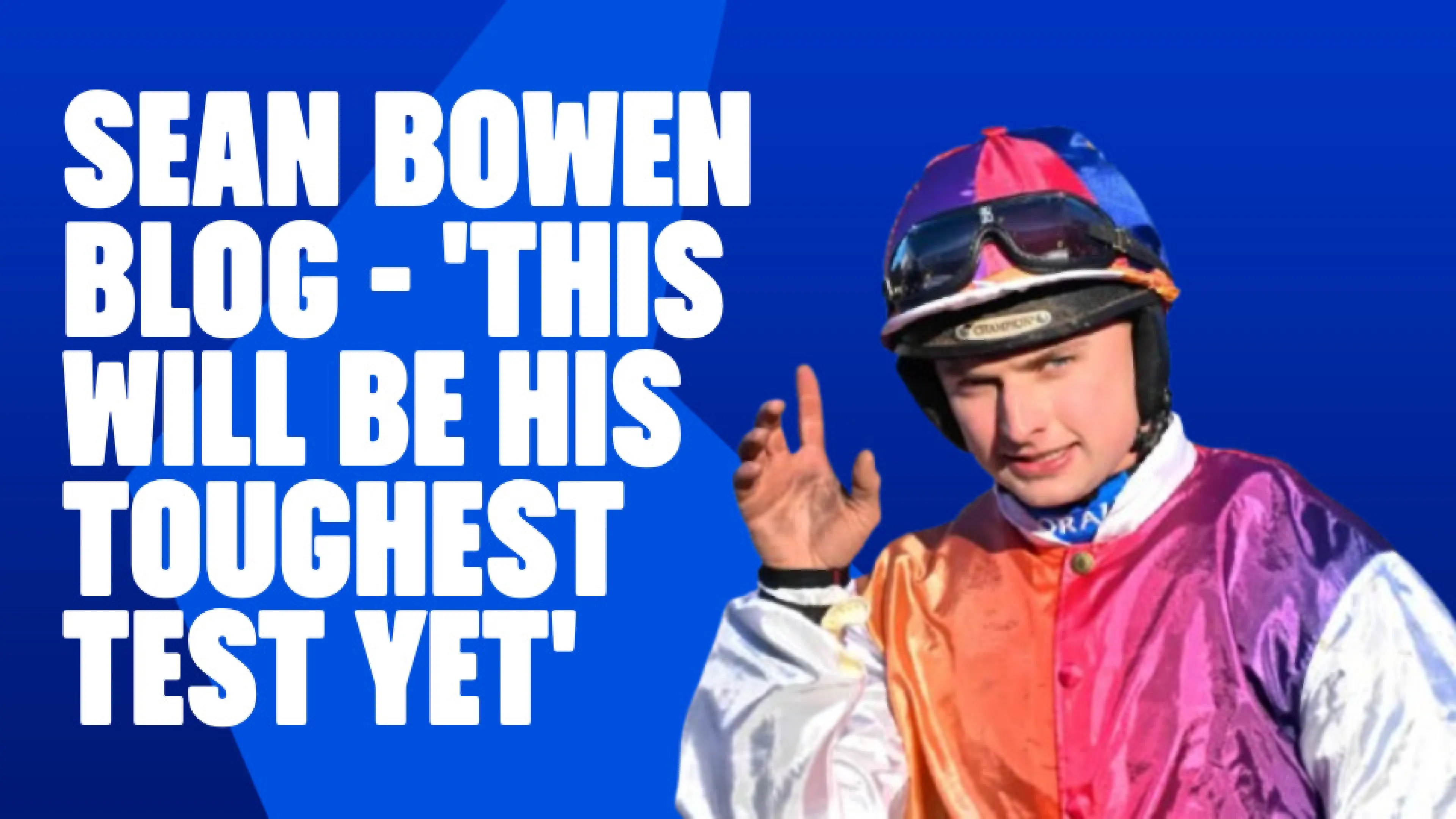 OnS SEO Sports 960x540   SEAN BOWEN BLOG THIS WILL BE HIS TOUGHEST TEST YET