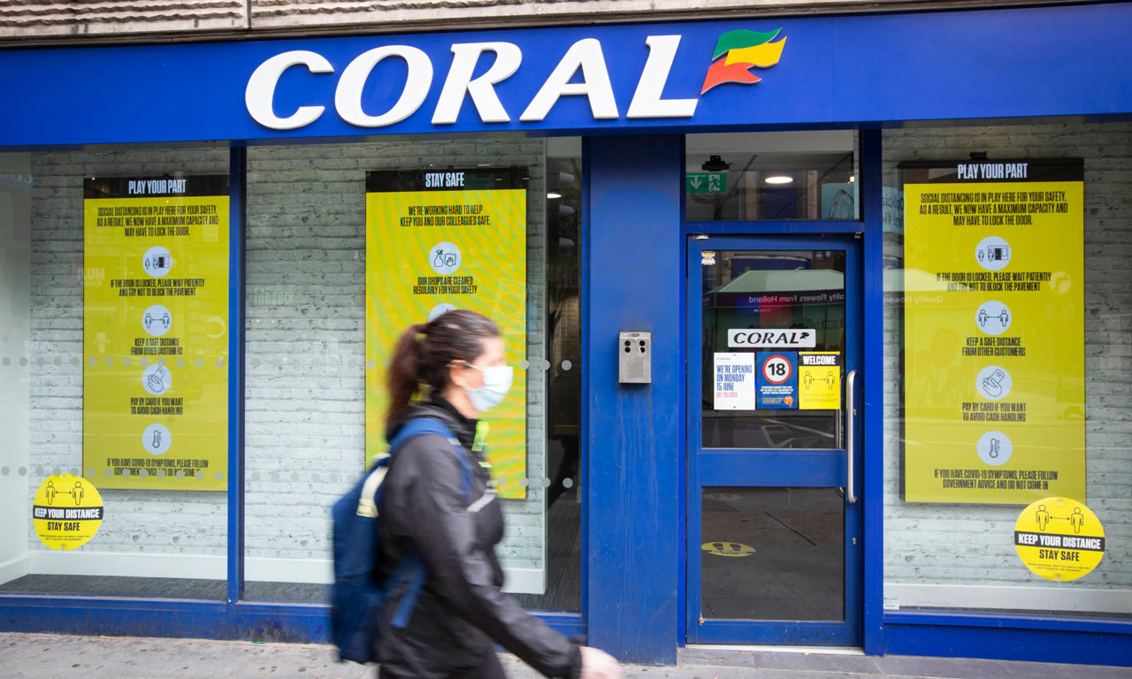 Coral betting shop