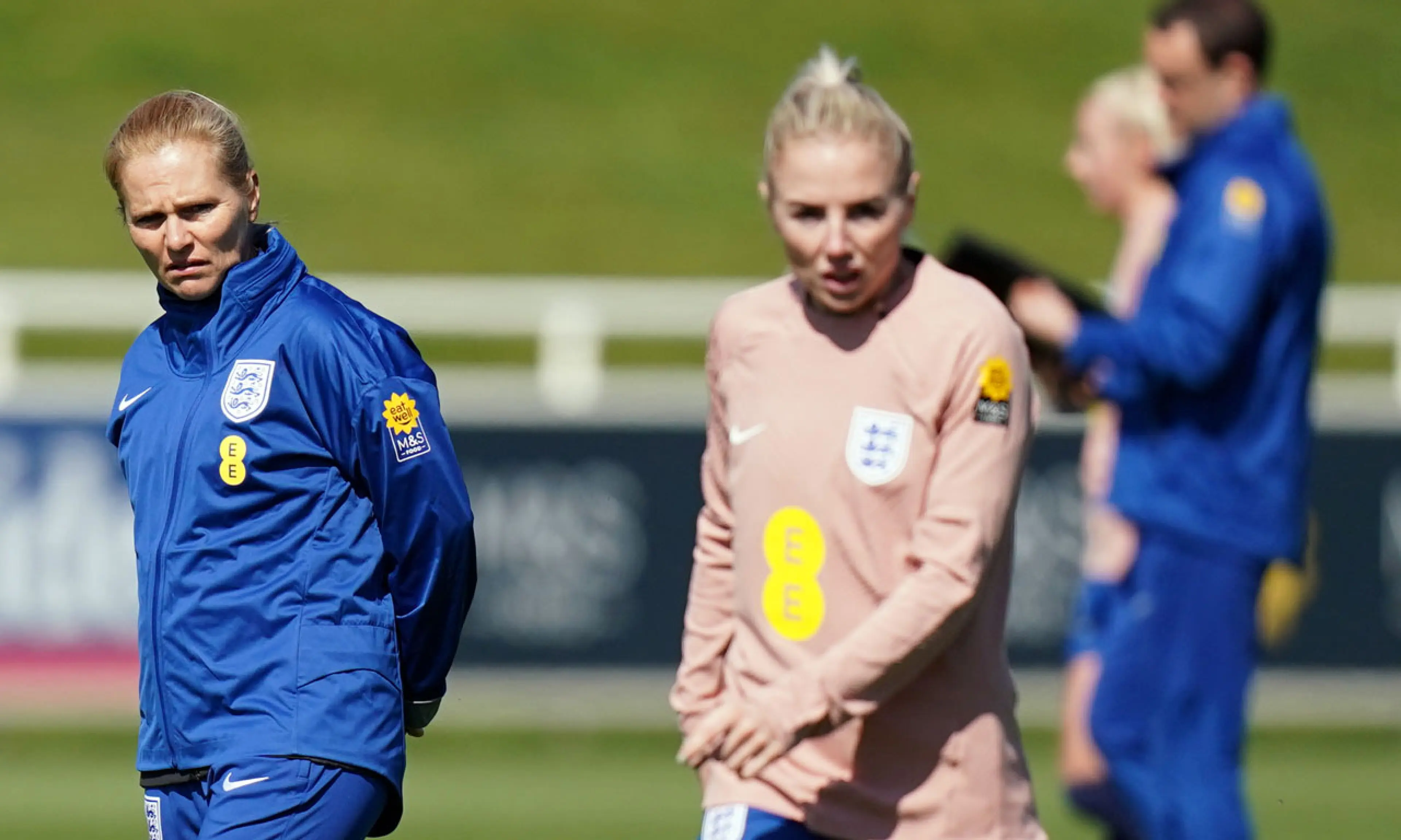 Sarina Wiegman, England Women v Brazil Women, football