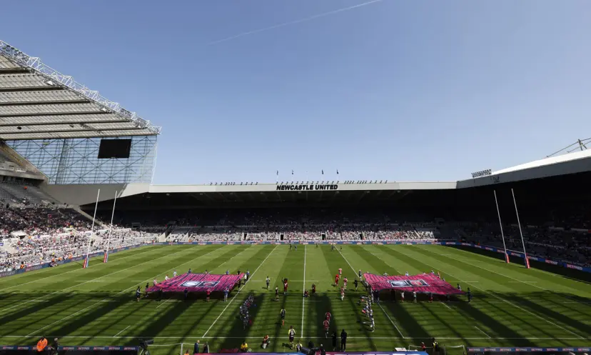 Newcastle, St James's Park, Super League team of the season, rugby league
