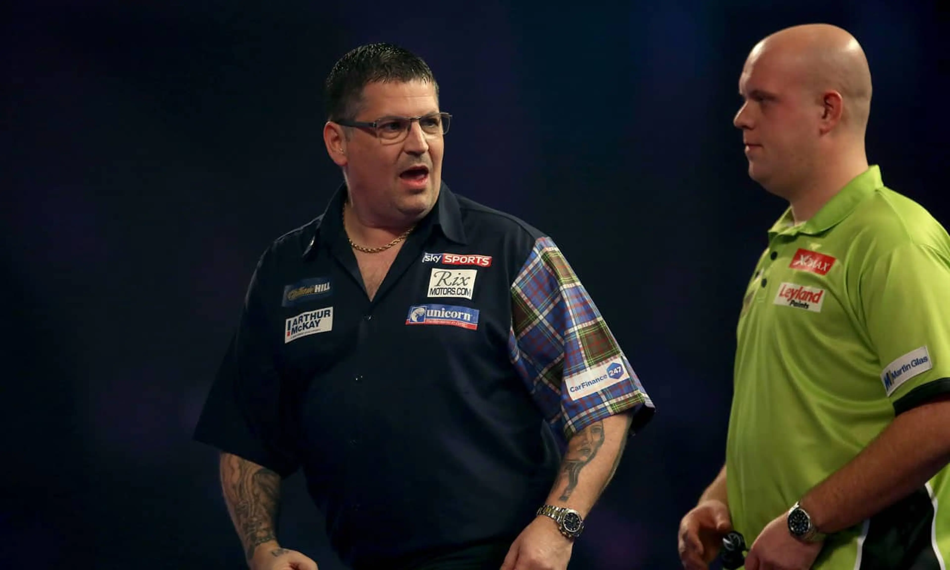 Gary Anderson, Michael van Gerwen
