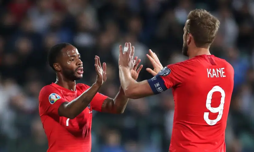 Raheem Sterling, Harry Kane, England