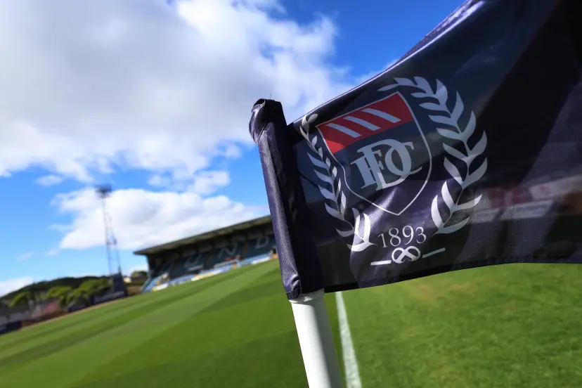 Dundee FC corner flag