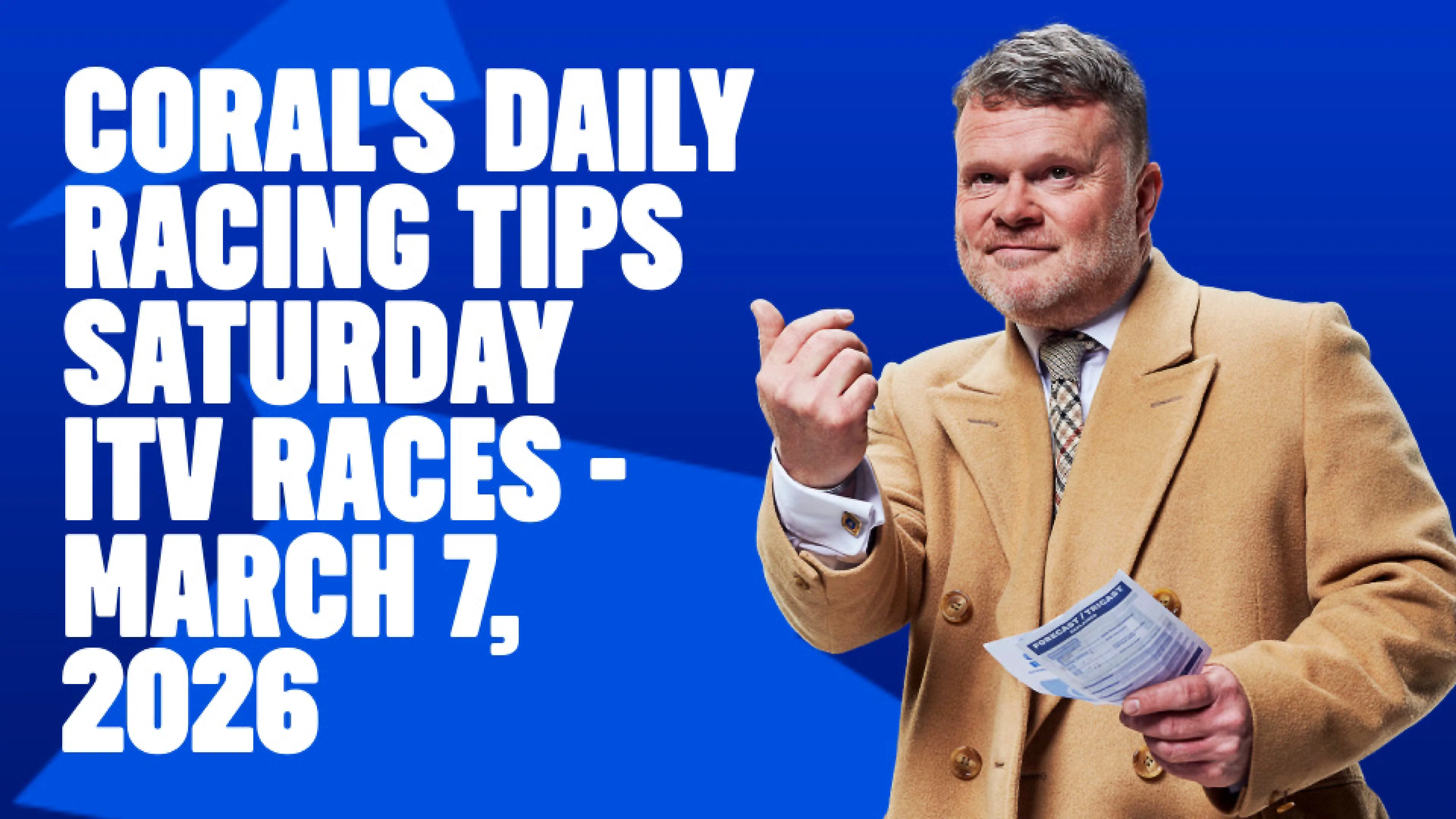 OnS SEO Sports 960x540   CORAL S DAILY RACING TIPS SATURDAY ITV RACES MARCH 7 2026