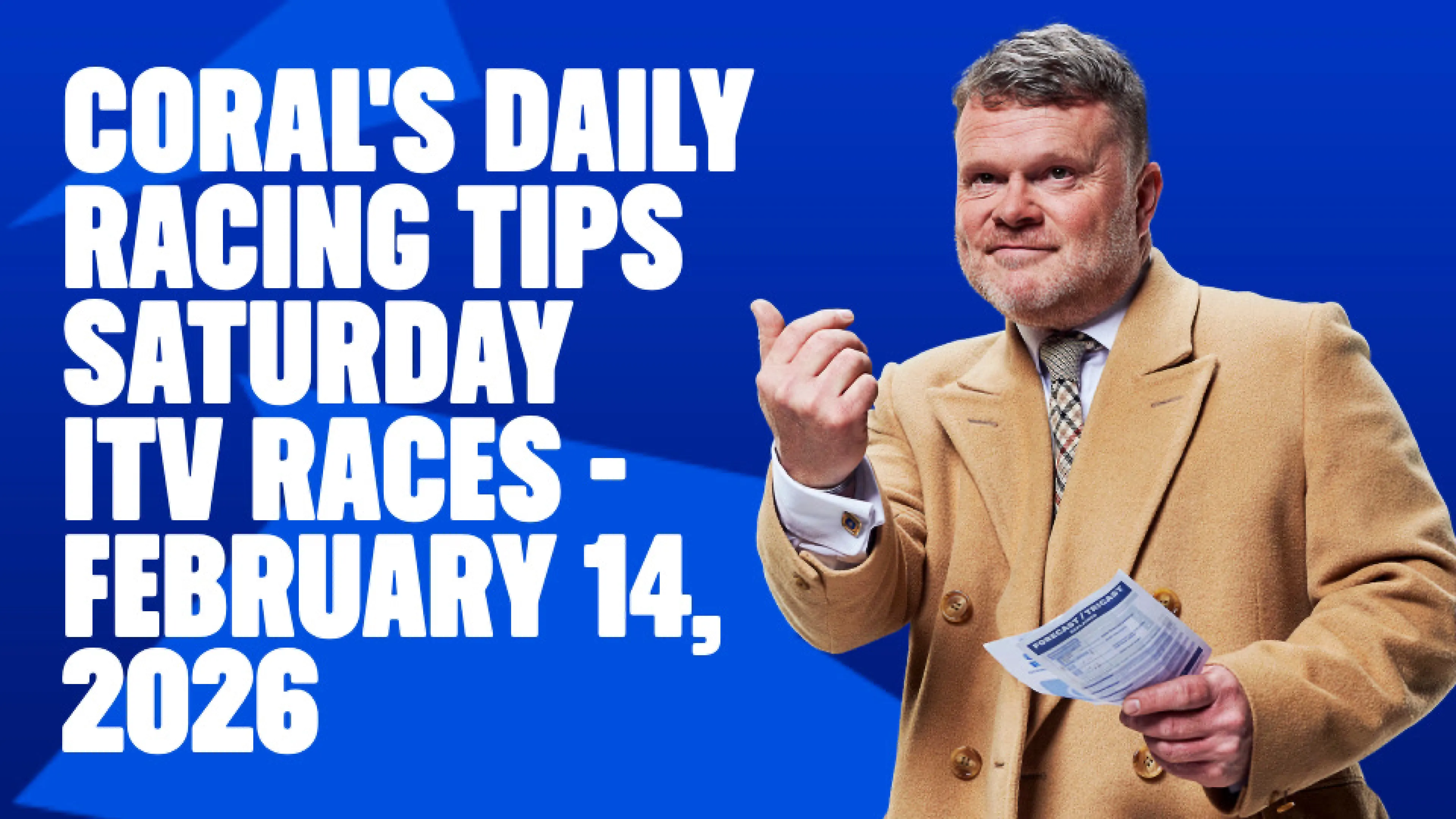OnS SEO Sports 960x540   CORAL S DAILY RACING TIPS SATURDAY ITV RACES FEBRUARY 14 2026