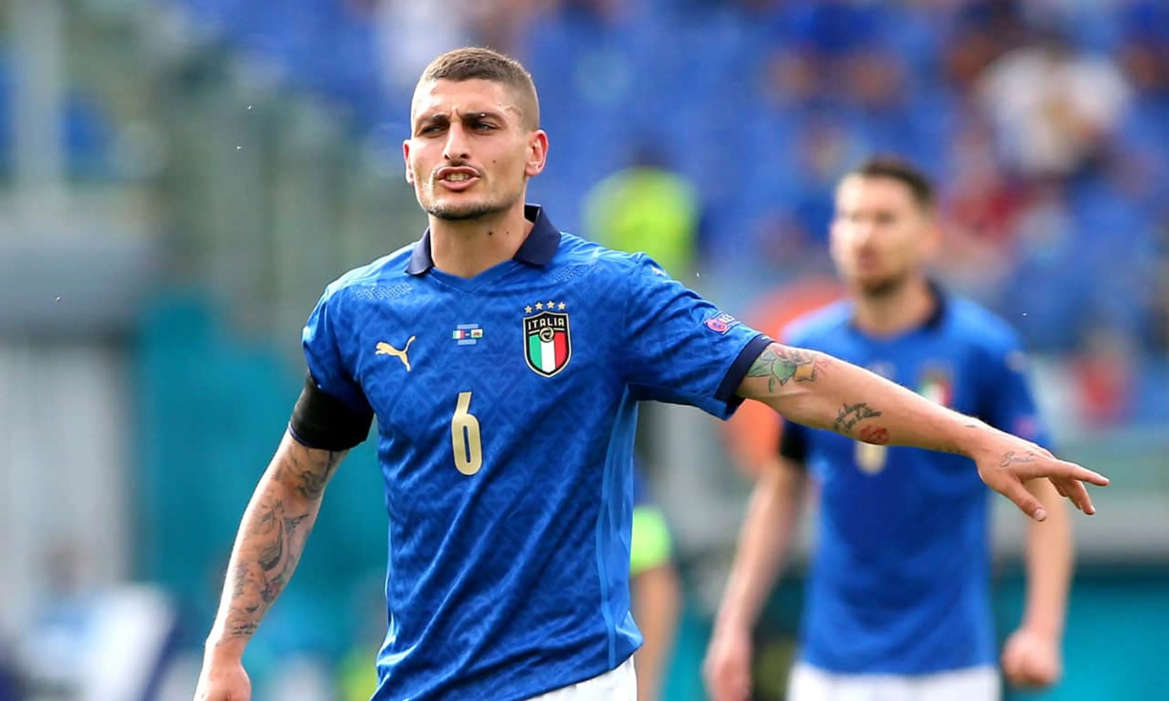 Marco Verratti in action at Euro 2020 as we pick out some Italy v Austria betting tips