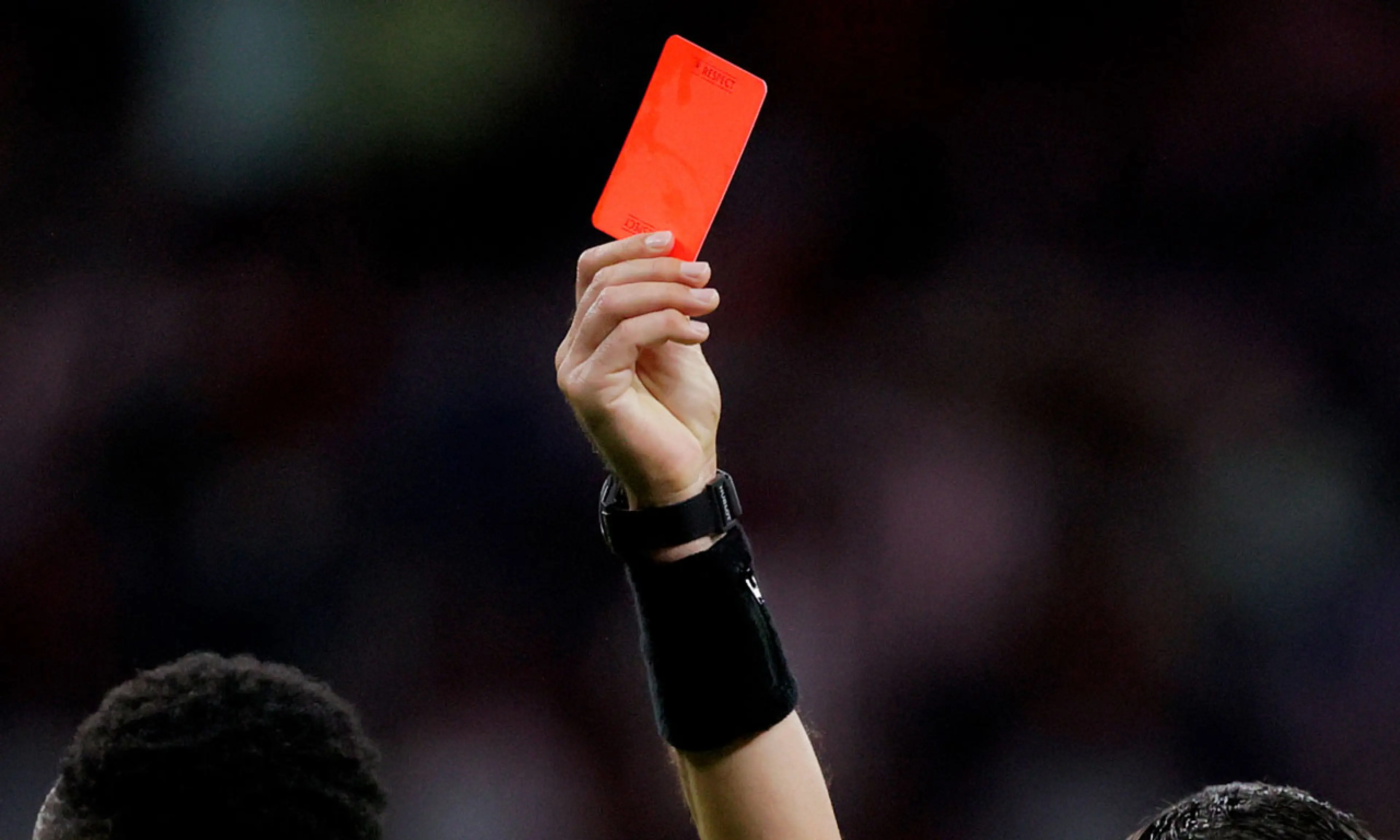 Premier League red cards, football