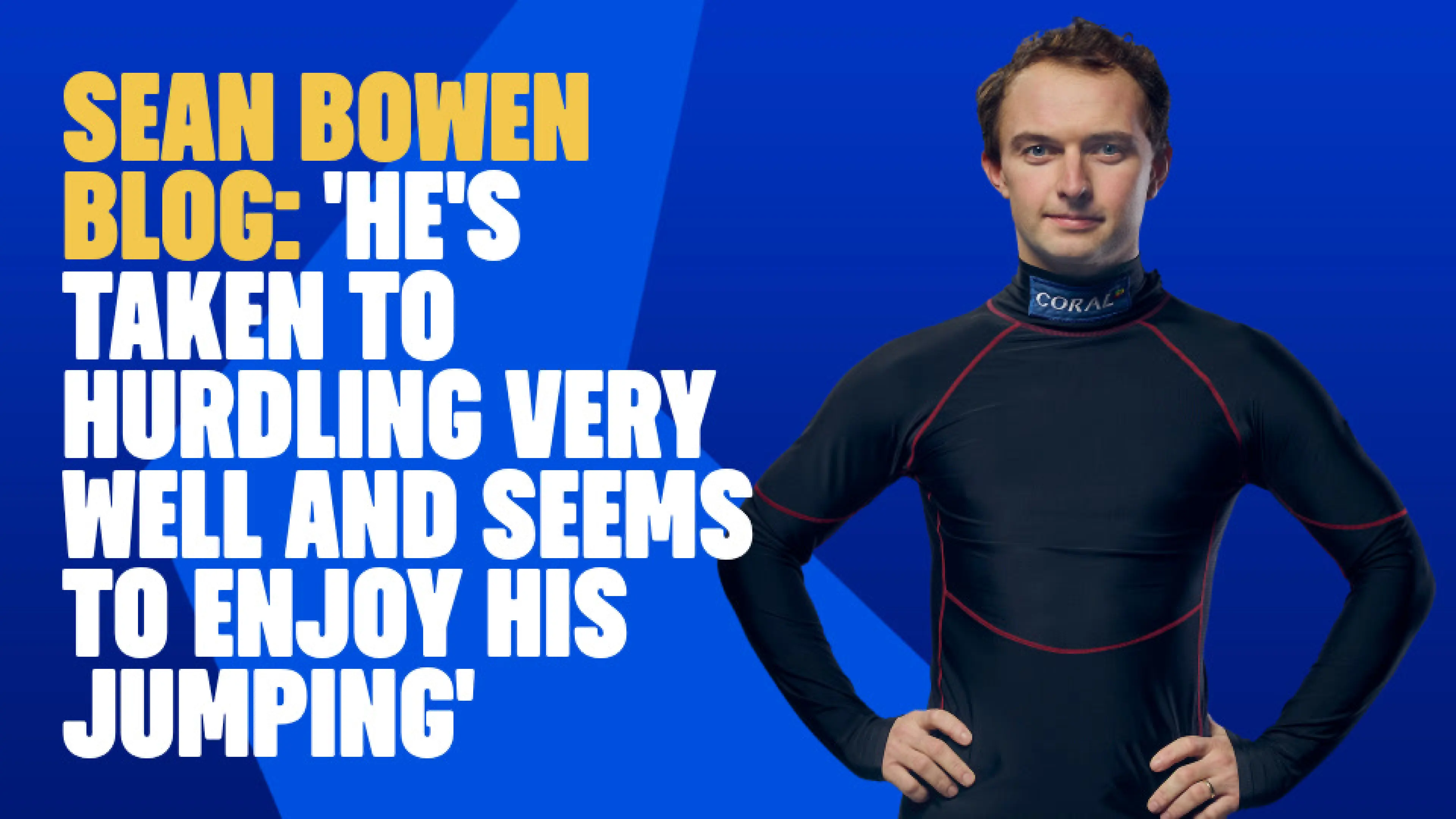 OnS SEO Sports 960x540   SEAN BOWEN BLOG HE S TAKEN TO HURDLING VERY WELL AND SEEMS TO ENJOY HIS JUMPING