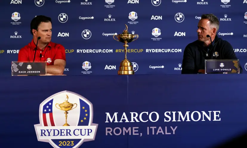 Zach Johnson, Luke Donald, Ryder Cup, golf, sport in 2023