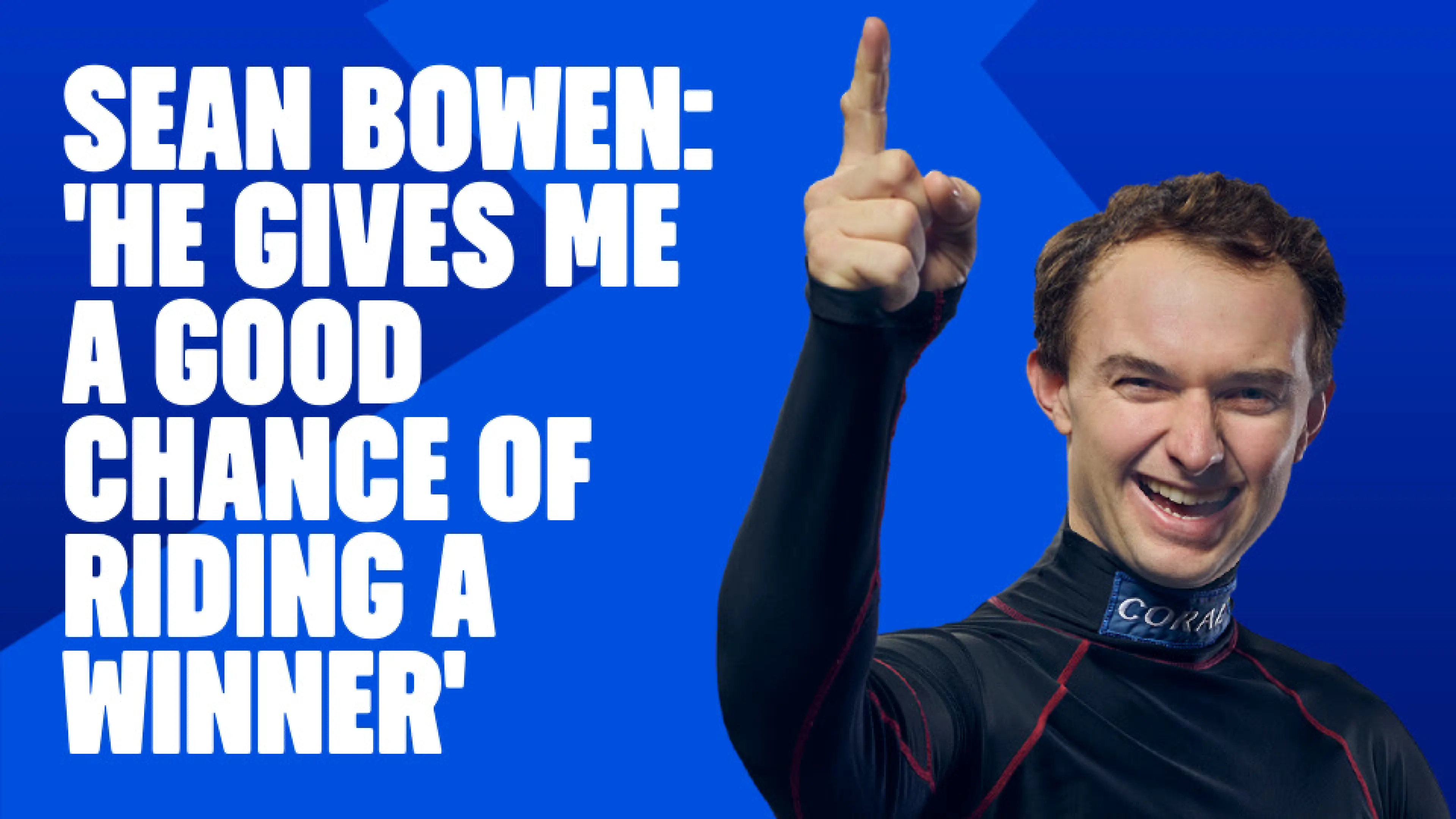 OnS SEO Sports 960x540 SEAN BOWEN HE GIVES ME A GOOD CHANCE OF RIDING A WINNER